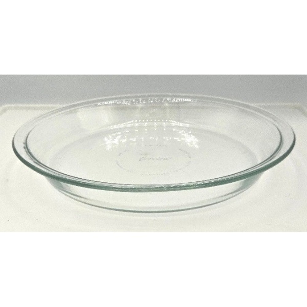 Vintage Pyrex 209 Clear Glass 9 Inch Pie Plate Baking Dish